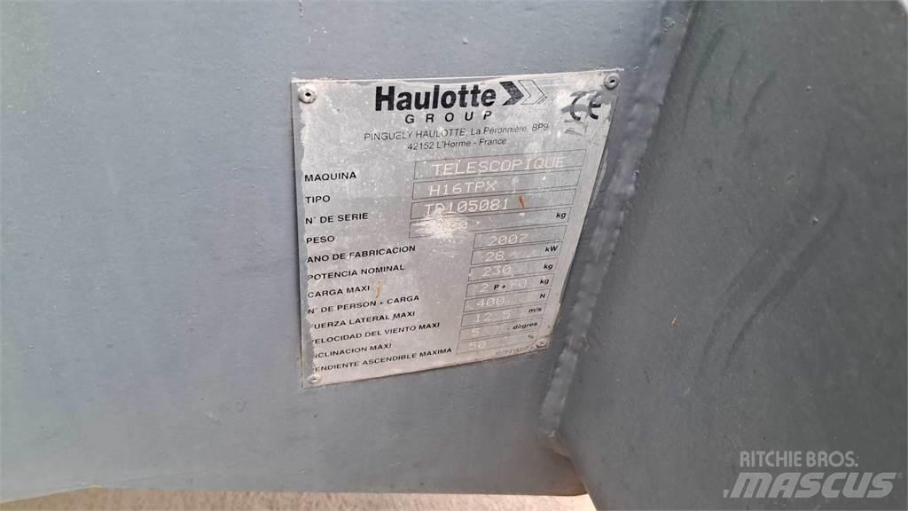 Haulotte H16TPX Телескопічні підйомники