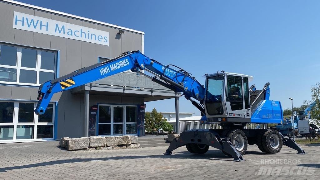 Fuchs MHL 320 D Перевантажувачі металобрухту/промислові навантажувачі