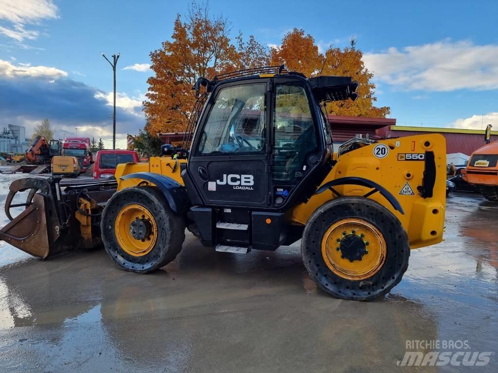 JCB 550-80 Телескопічні навантажувачі