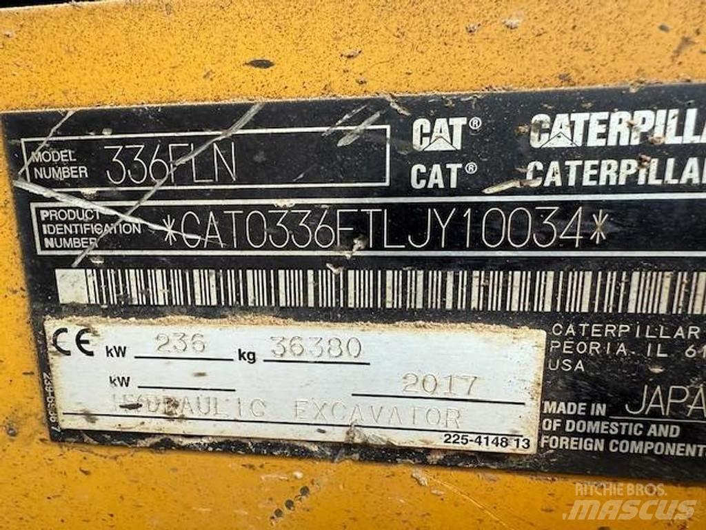 CAT 336 F LN Гусеничні екскаватори