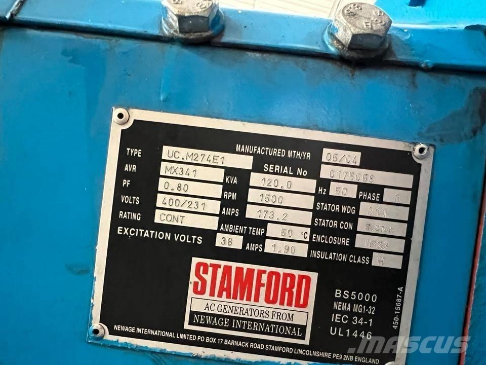 Deutz 120 KVA Дизельні генератори