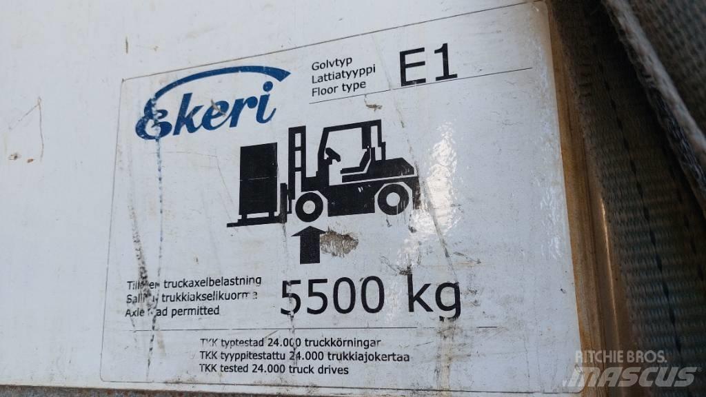 Ekeri T3-A Напівпричепи з кузовом-фургоном