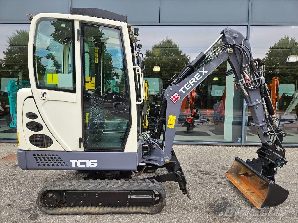 Terex TC 16 Міні-екскаватори < 7т
