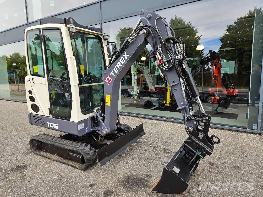 Terex TC 16 Міні-екскаватори < 7т