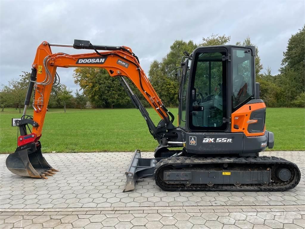 Doosan DX55R-7 Міні-екскаватори < 7т