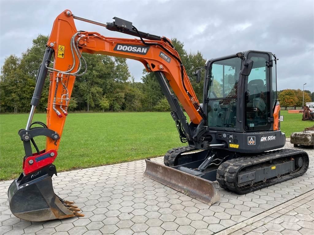 Doosan DX55R-7 Міні-екскаватори < 7т