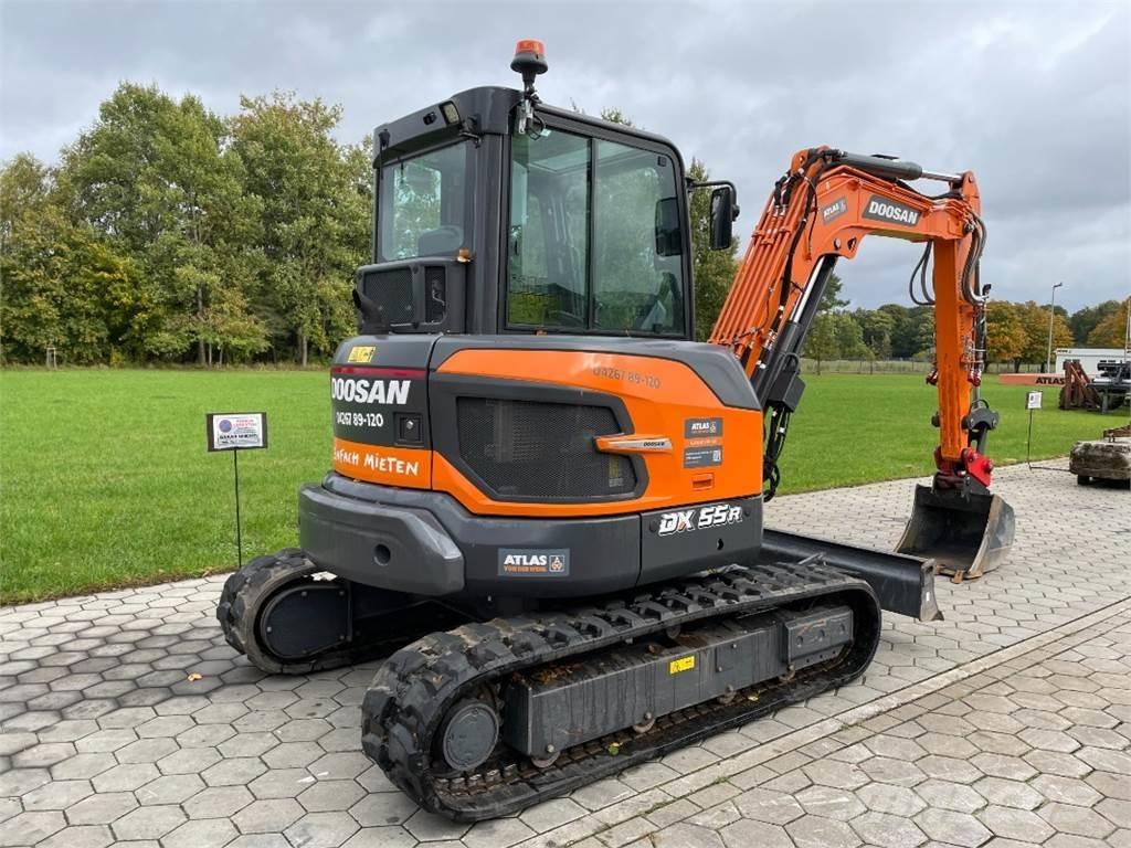 Doosan DX55R-7 Міні-екскаватори < 7т
