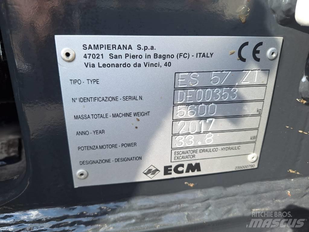 ECM ES 57 ZT Міні-екскаватори < 7т