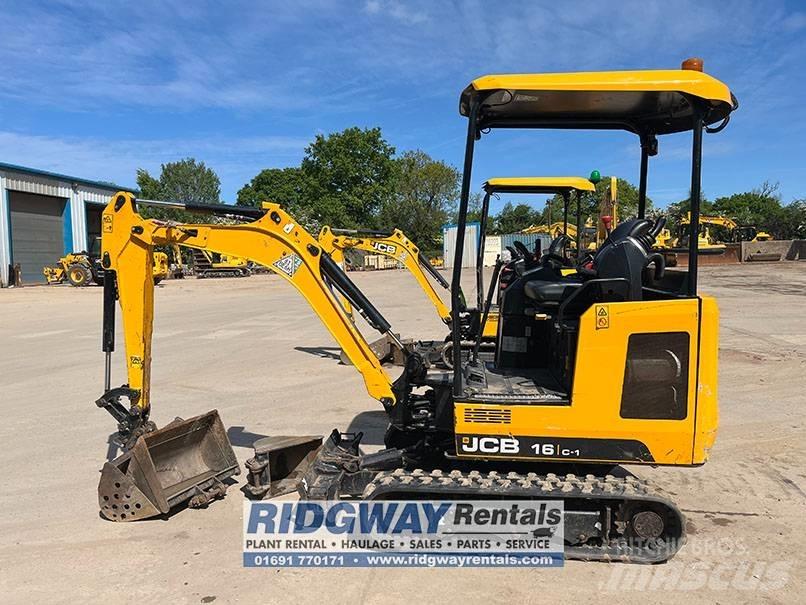 JCB 16 C-1 Міні-екскаватори < 7т