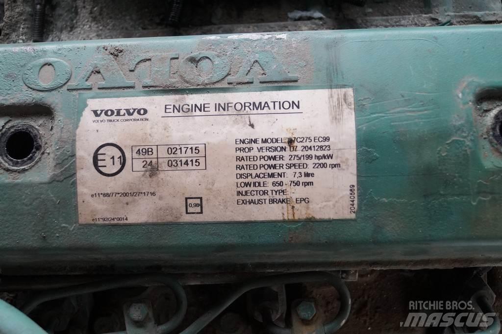 Volvo D7C USED Двигуни