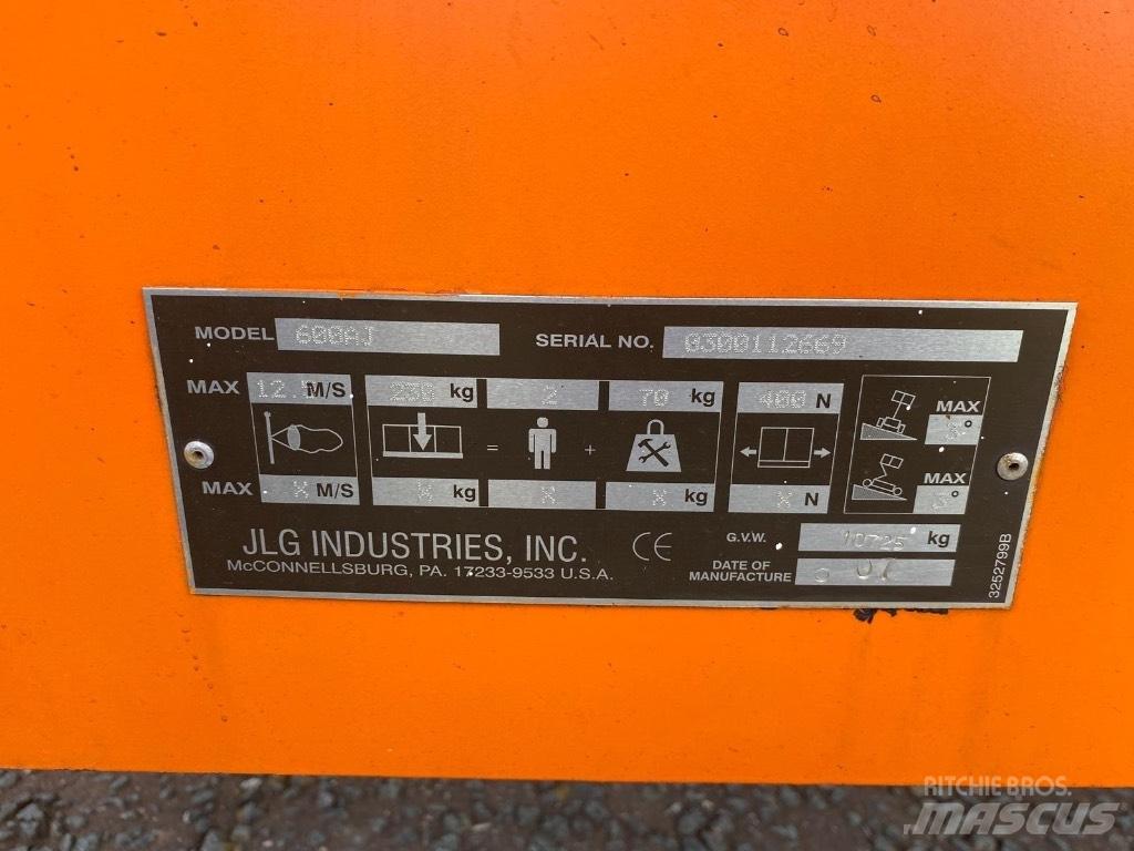 JLG 600 AJ Колінчаті підйомники