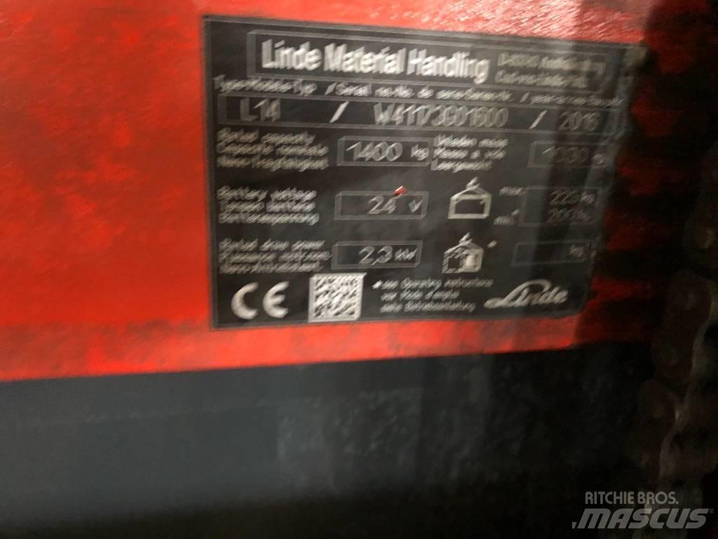 Linde H 16 T-01 Газові навантажувачі