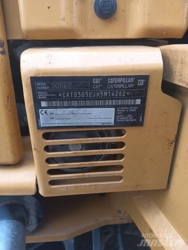 CAT 305 E CR Міні-екскаватори < 7т