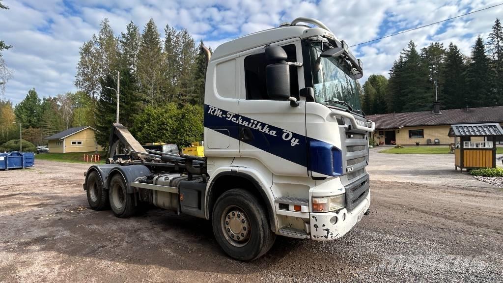 Scania R 500 Вантажівки з гаковим підйомом