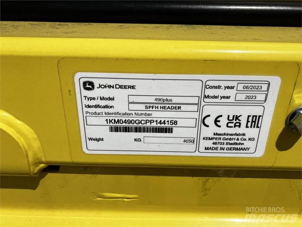 Kemper 490Plus Додаткове обладнання для збиральних комбайнів