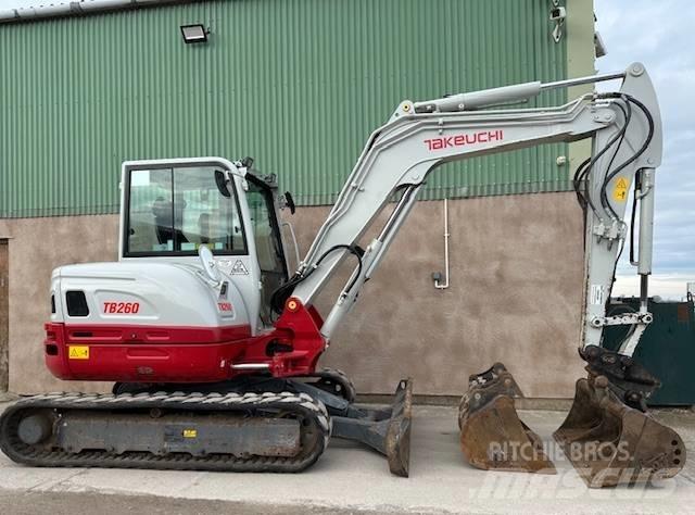 Takeuchi TB 260 Міні-екскаватори < 7т