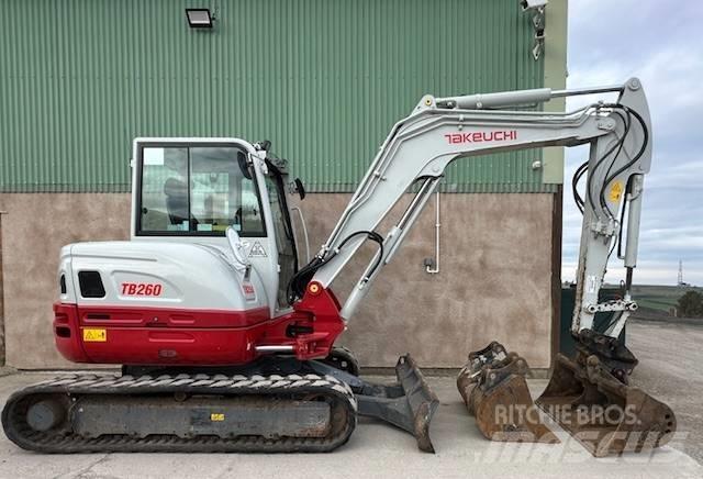 Takeuchi TB 260 Міні-екскаватори < 7т
