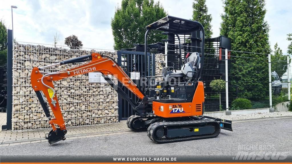 Hitachi ZX 17 U-6 Міні-екскаватори < 7т