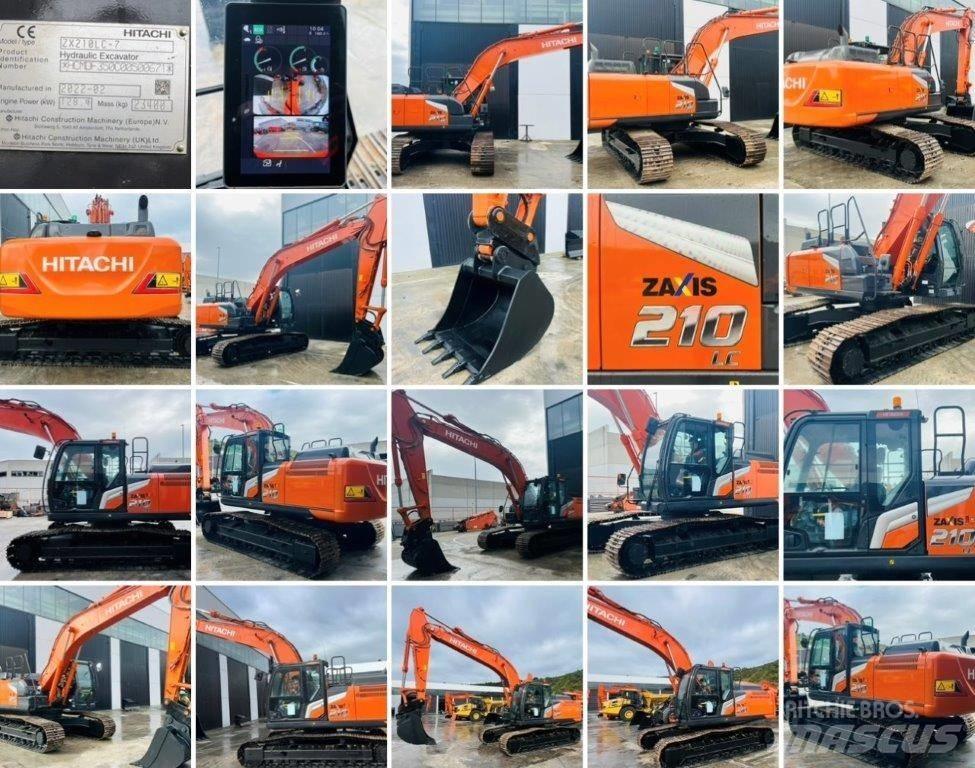Hitachi ZX 210 LC-7 Гусеничні екскаватори