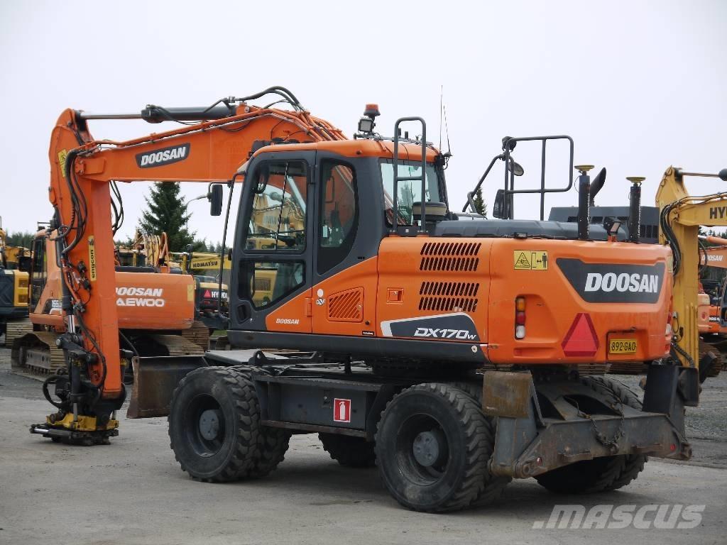 Doosan DX 170 W-5 Колісні екскаватори