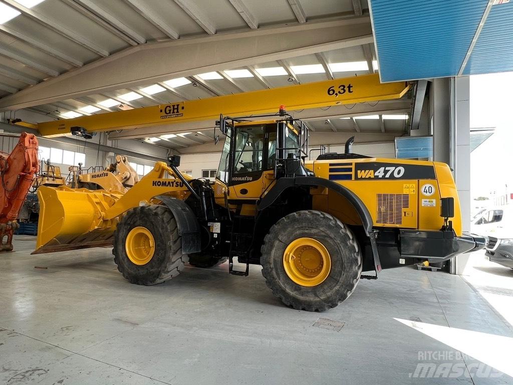 Komatsu Wa470-8 Фронтальні навантажувачі