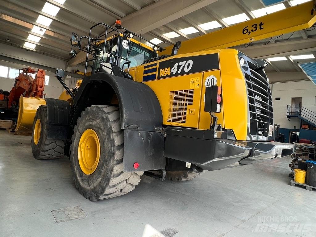 Komatsu Wa470-8 Фронтальні навантажувачі
