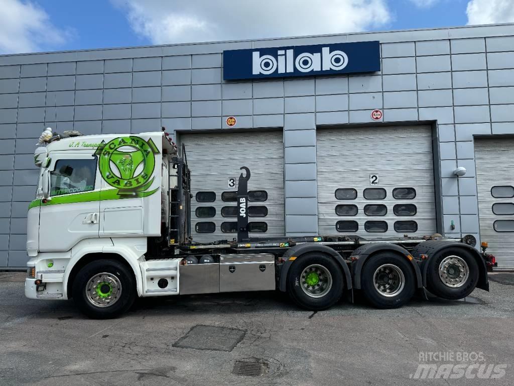 Scania R 520 LB8x4*4 Вантажівки з гаковим підйомом