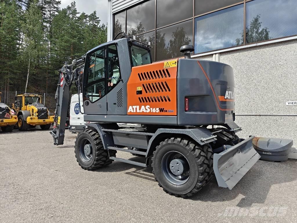 Atlas 165WSR Колісні екскаватори