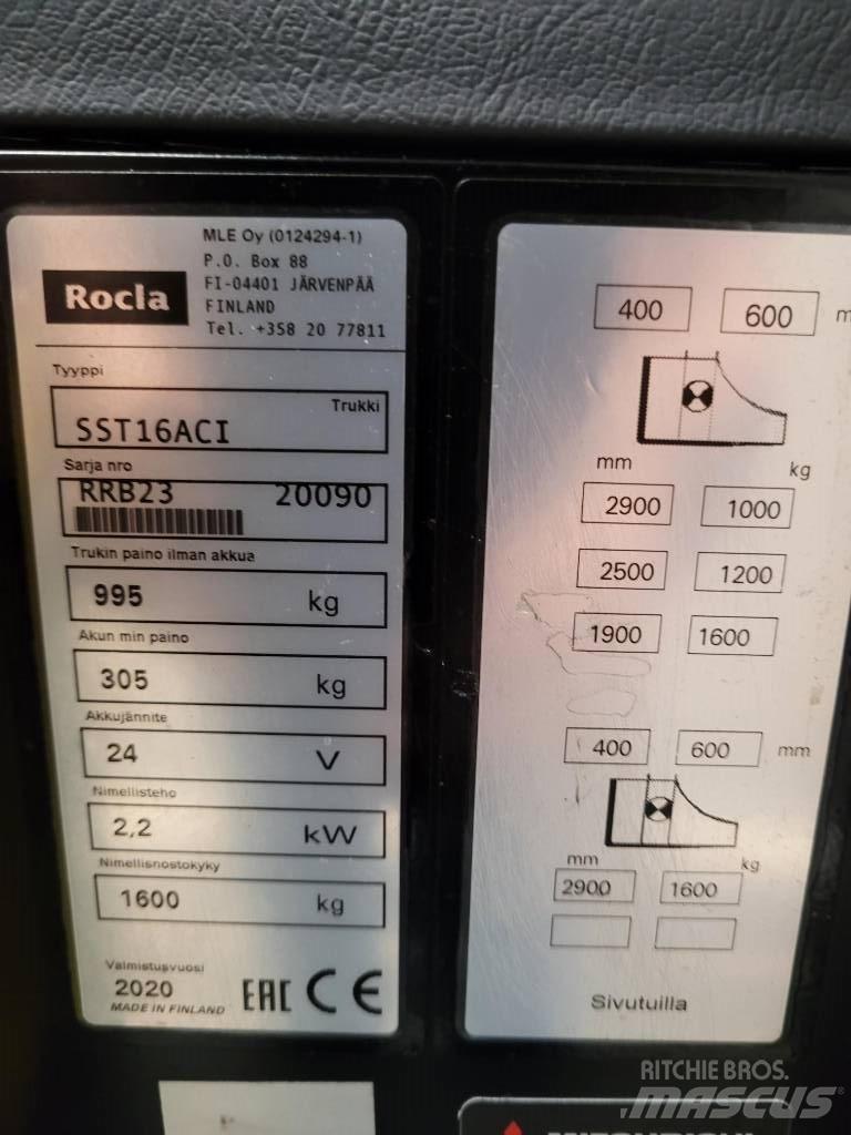 Rocla SST16 ACI Самохідні електроштабелери