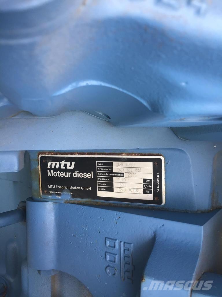 MTU 12V 4000 USED Двигуни