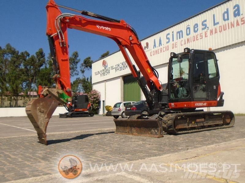 Kubota KX 080-4 Середні екскаватори 7т. - 12т.