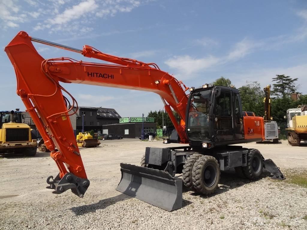 Hitachi ZX 160 W Колісні екскаватори