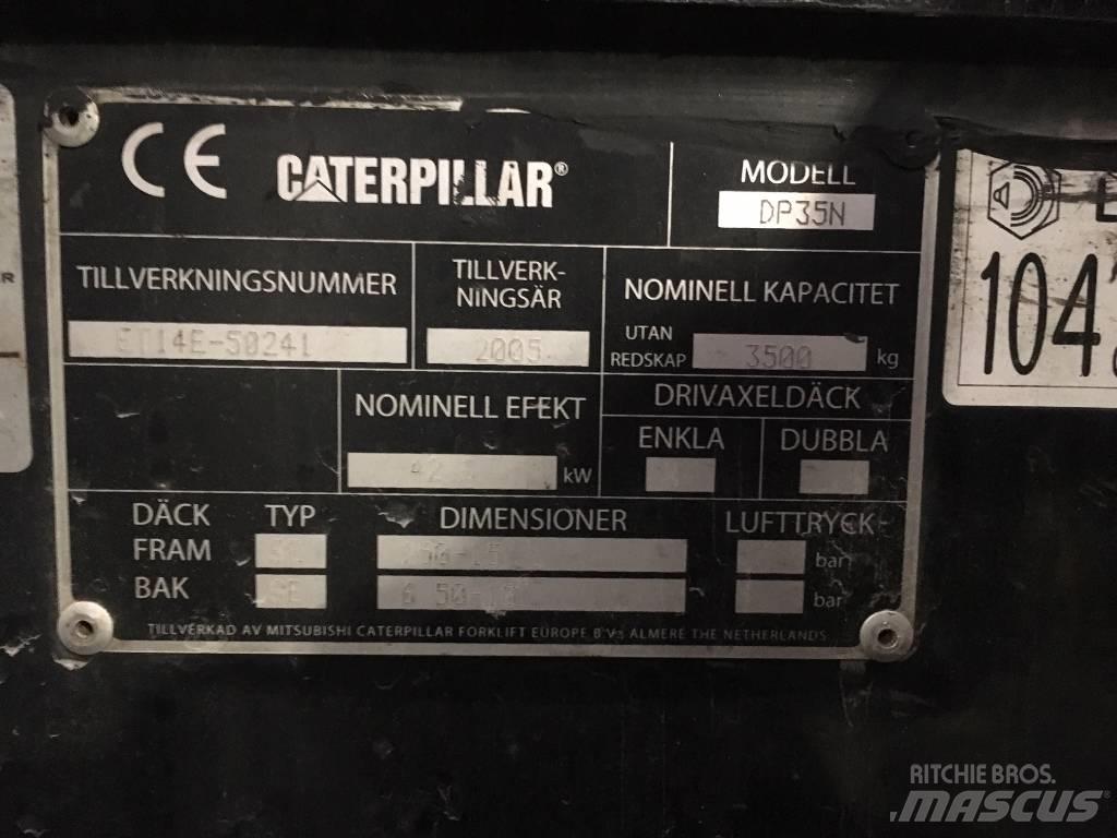CAT DP 35 N Дизельні навантажувачі