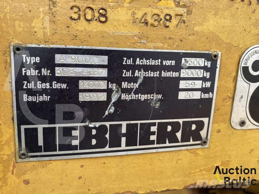 Liebherr A 900 C Колісні екскаватори