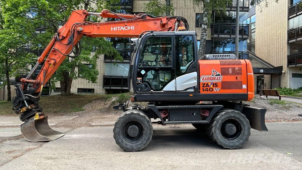 Hitachi ZX140W-5B Колісні екскаватори