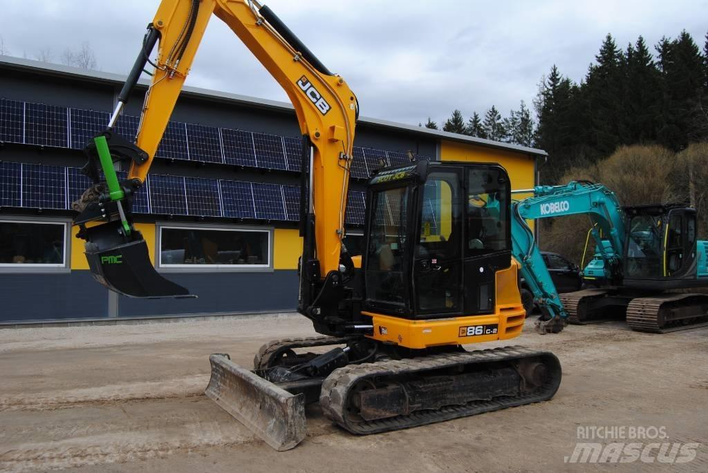 JCB 86 C-2 Середні екскаватори 7т. - 12т.