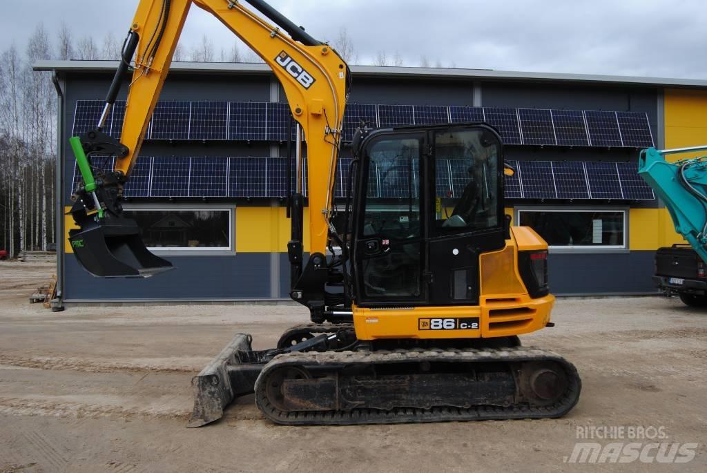 JCB 86 C-2 Середні екскаватори 7т. - 12т.