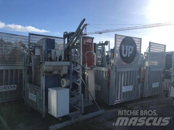 Geda 500 Z ZP Вертикальні щоглові підйомники