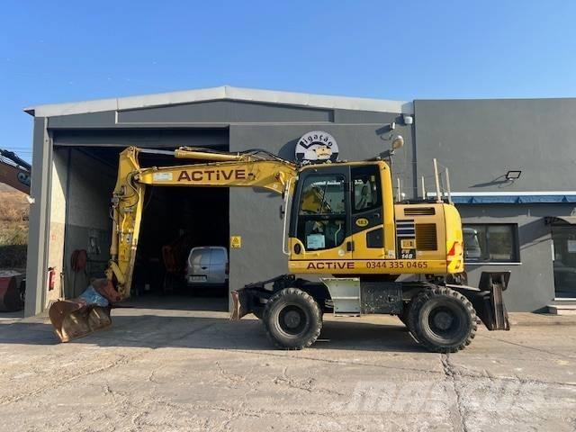 Komatsu PW 148 Колісні екскаватори