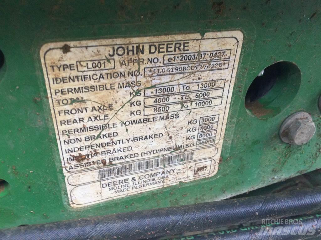 John Deere 6190R Трактори