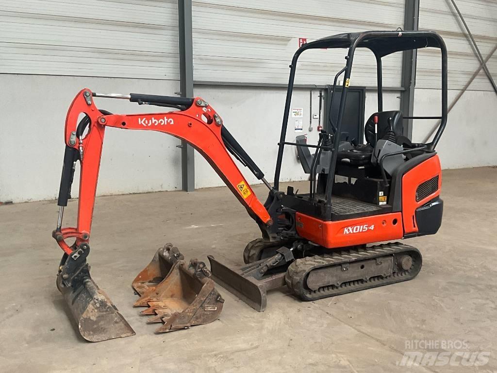 Kubota KX 015-4 Міні-екскаватори < 7т