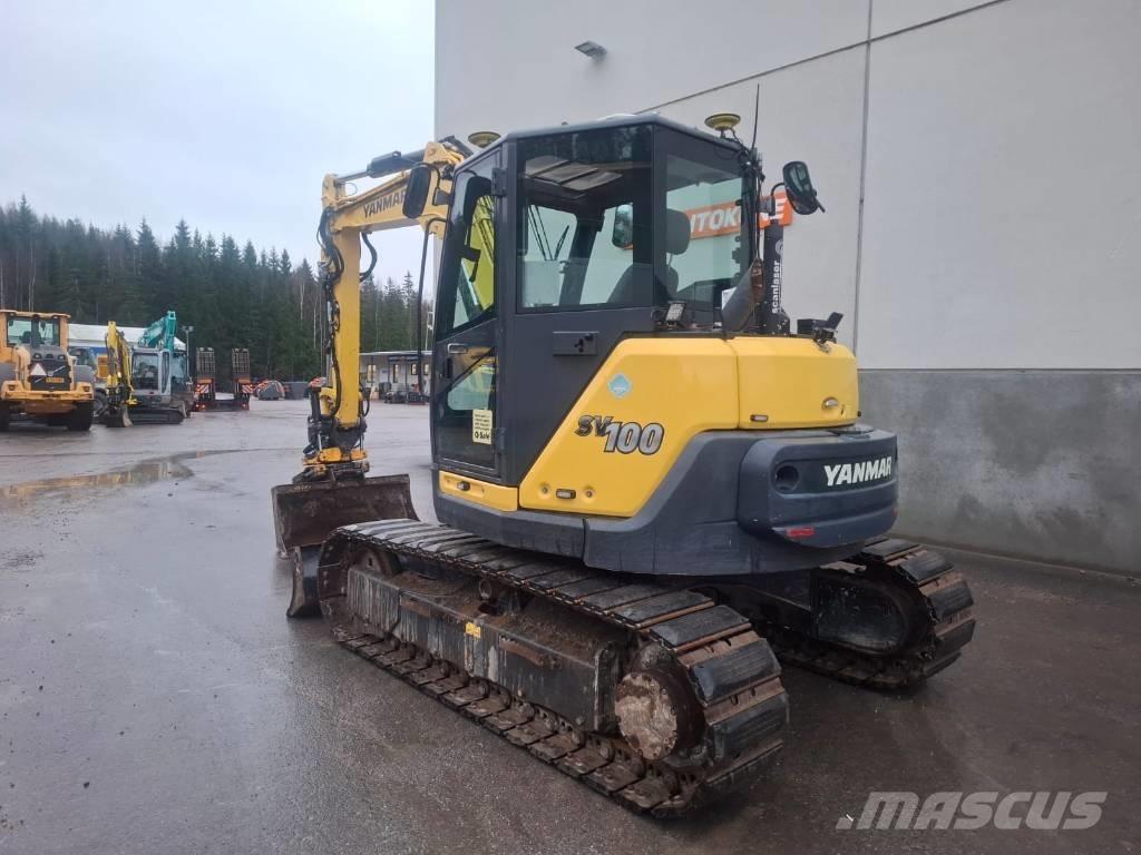 Yanmar SV 100-2A Середні екскаватори 7т. - 12т.