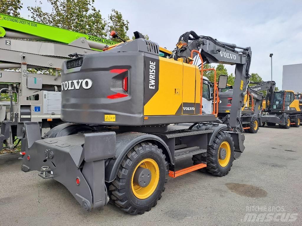 Volvo EWR150E Колісні екскаватори