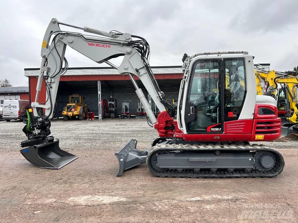 Takeuchi TB290 Середні екскаватори 7т. - 12т.