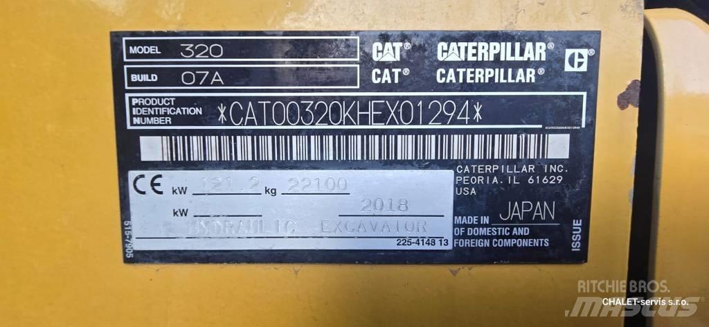 CAT 320 Гусеничні екскаватори