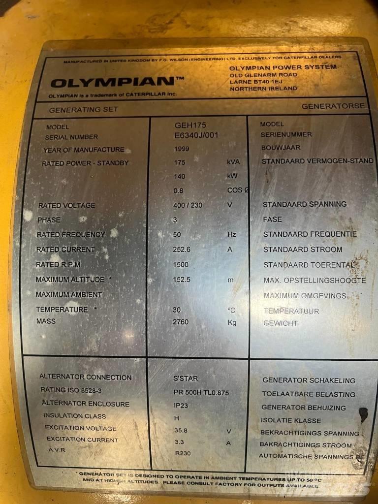 Olympian GEH 175 Дизельні генератори