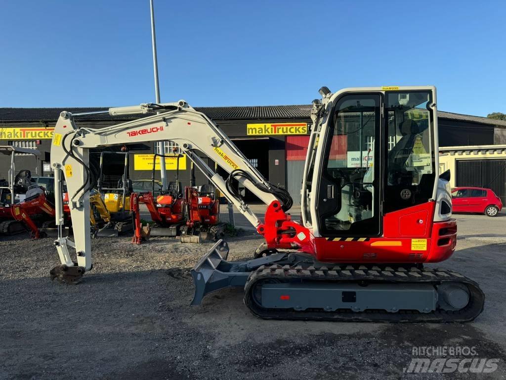 Takeuchi TB 260 Міні-екскаватори < 7т
