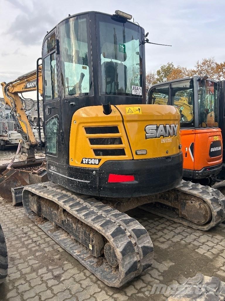 Sany SY 50 Міні-екскаватори < 7т