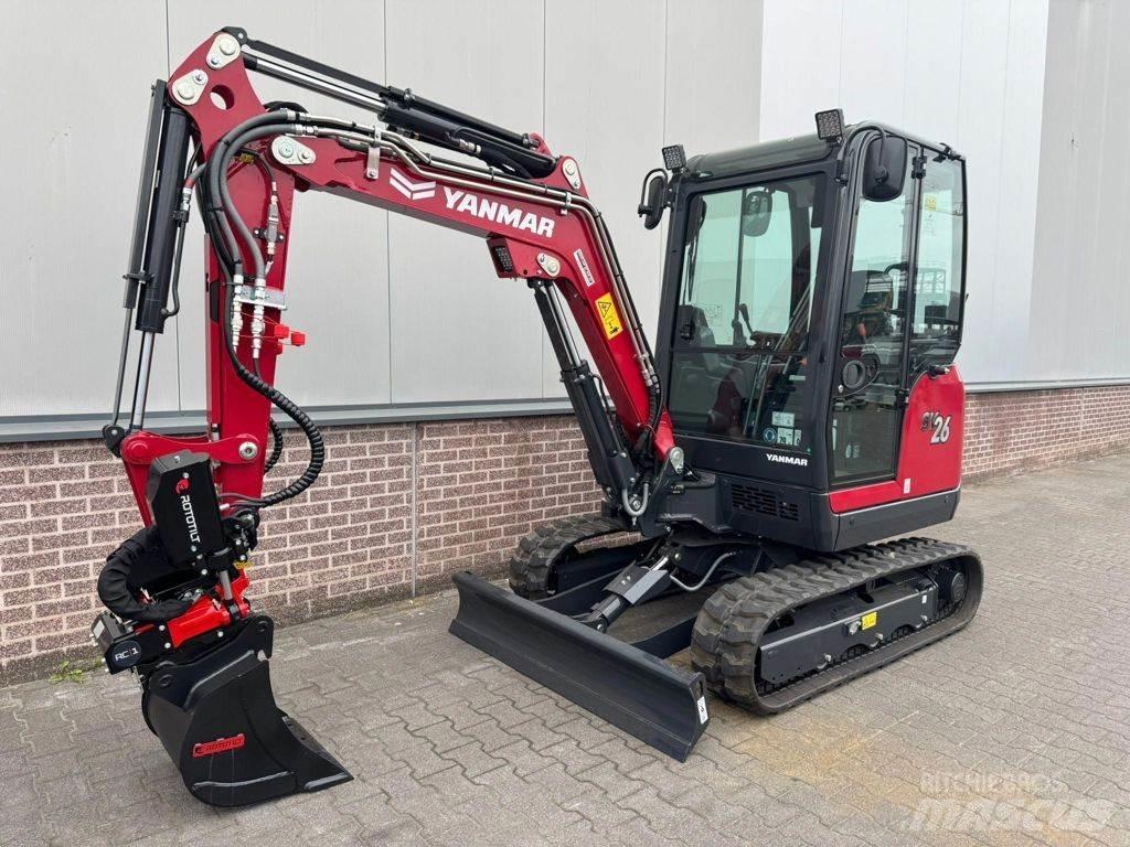 Yanmar SV26 Міні-екскаватори < 7т