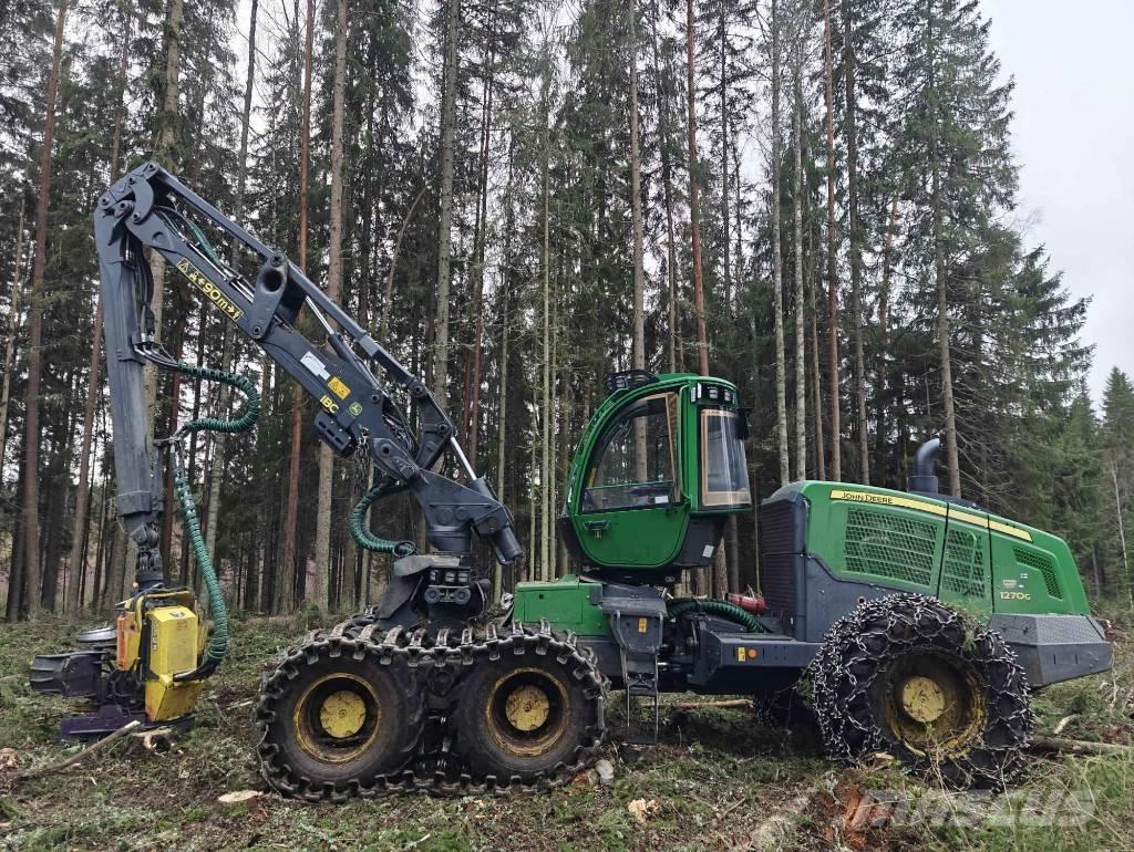 John Deere 1270 G Харвестери